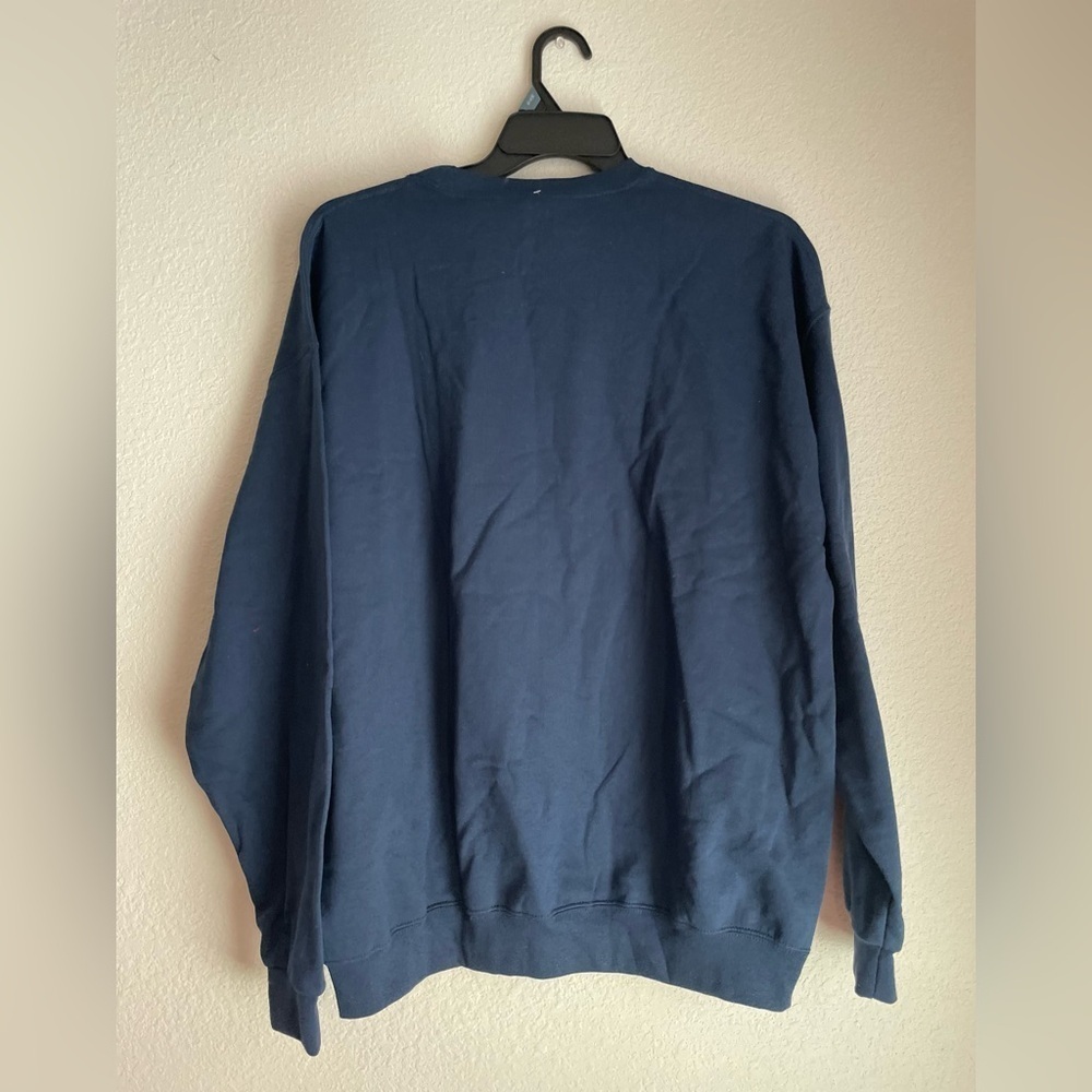 Athletic Works Navy Fleece lined Moisture Wicking Sweatshirt size XL-NWT - Picture 2 of 4